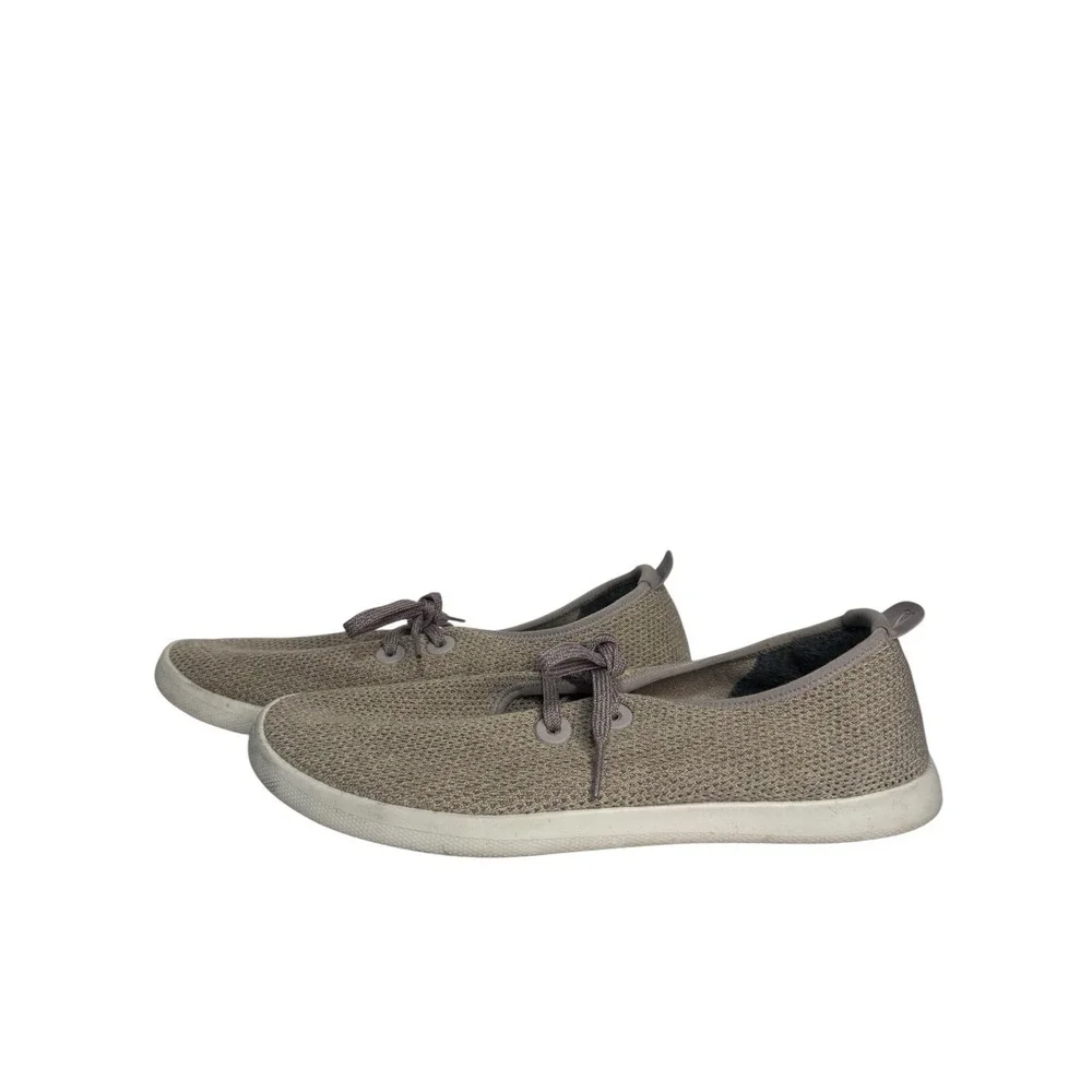 Allbirds Tree Skippers TS Men's Size 12 Low Top‎ Sneakers Gray Tan Boating Shoes